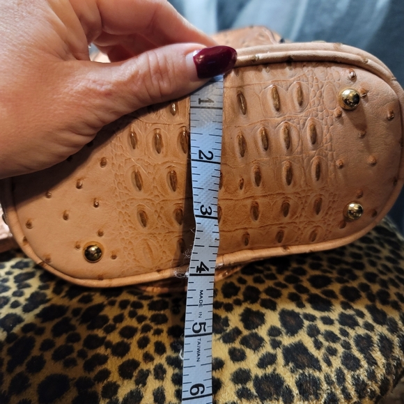 Mini Studded Taupe fashion backpack - Picture 8 of 14